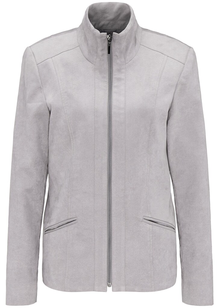 Pflegeleichte Lederimitatjacke