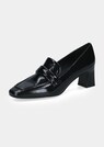 Leder-Pumps mit elegantem Blockabsatz thumbnail 1