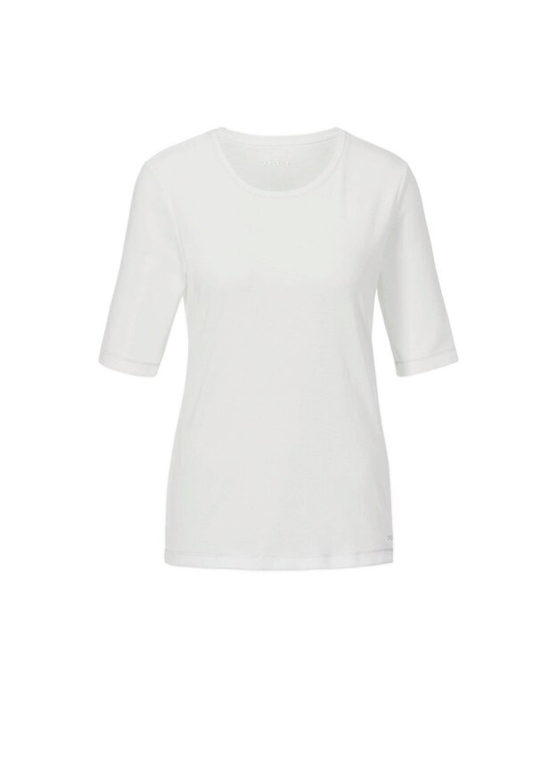 Basic T-Shirt aus reiner Baumwolle 5