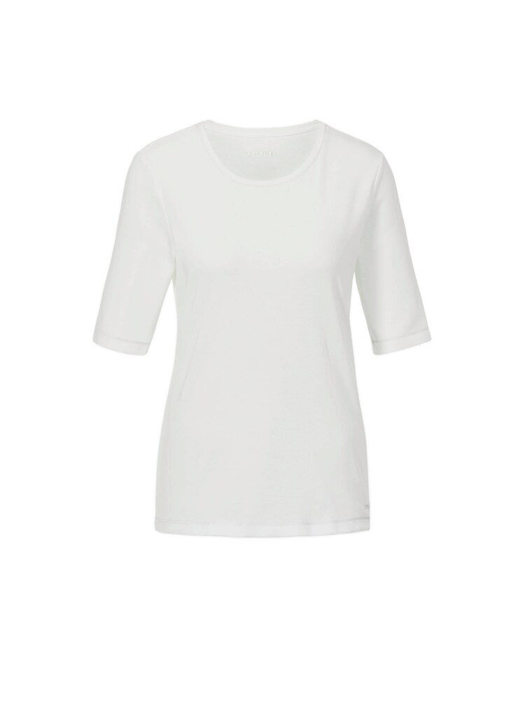 Basic T-Shirt aus reiner Baumwolle