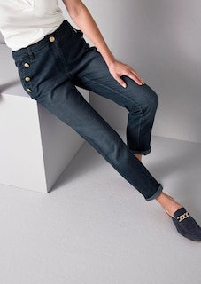 Jeans mit Goldknopf thumbnail 4