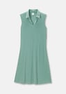 Sleeveless dress with shirt collar thumbnail 6