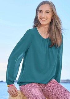 Elegante blouse van chiffon thumbnail 7