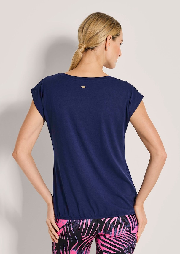 Bequemes Sportshirt mit vorderseitigem Print 2