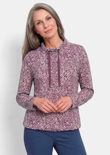 Sweatshirt aus flauschigem Jersey thumbnail 1