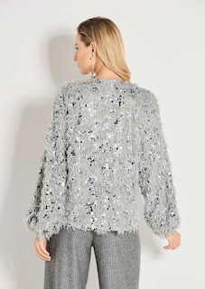 Sweatshirt met glamoureuze touch thumbnail 3