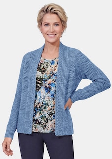 Zeitlose Strickjacke in Grobstrick thumbnail 1