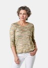 Stilvolles Multicolorshirt in pflegeleichtem Feinstrick thumbnail 1