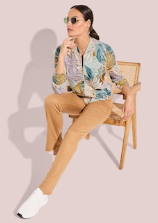 Blouson en jersey de viscose thumbnail 3