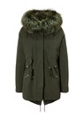 Kapuzen-Parka mit abnehmbarem Pelz thumbnail 1