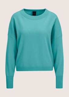 Kurzer Oversize-Pullover mit Kaschmir thumbnail 6