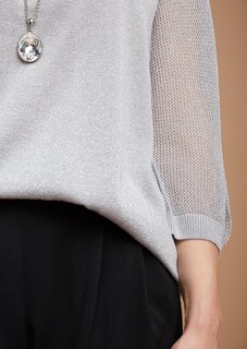 Pull en tricot métallisé thumbnail 5