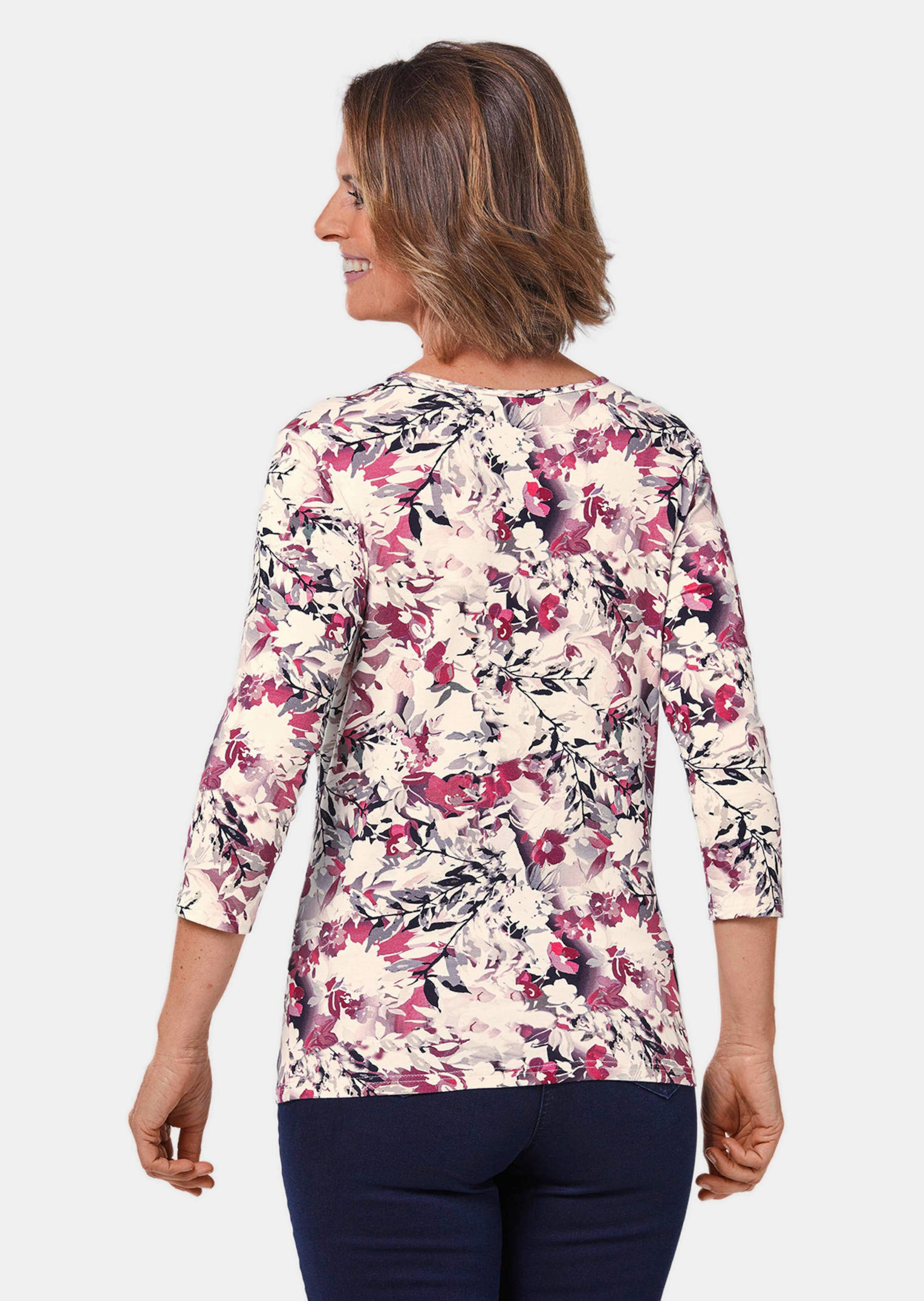 T-shirt imprimé - baie / taupe / à motifs - Gr. 23 de Goldner Fashion