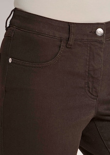 Schmal zulaufende Jeans mit Formbund thumbnail 5