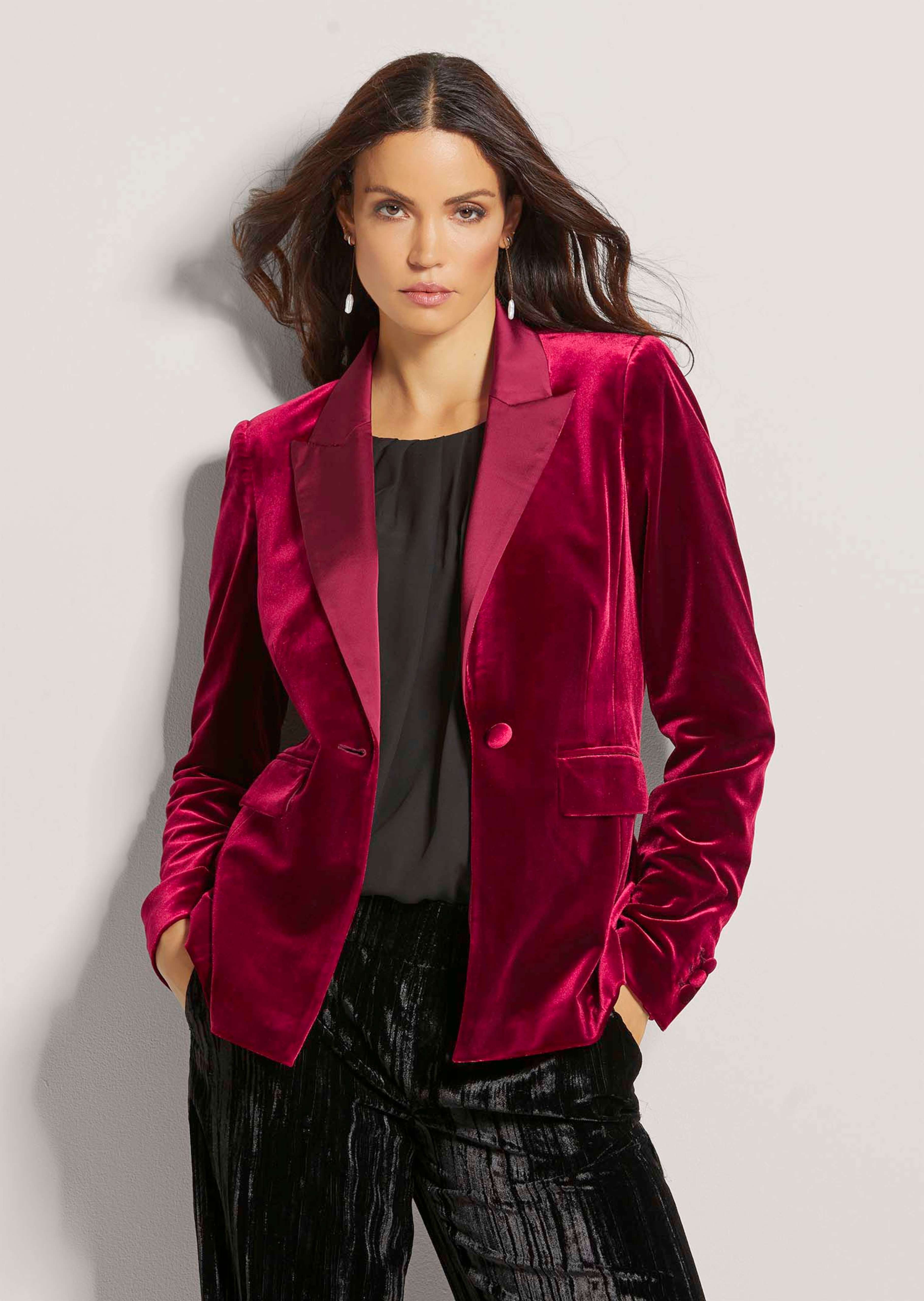 Fluwelen blazer