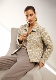 Kurzer Blazer in edlem Jacquard thumbnail 7