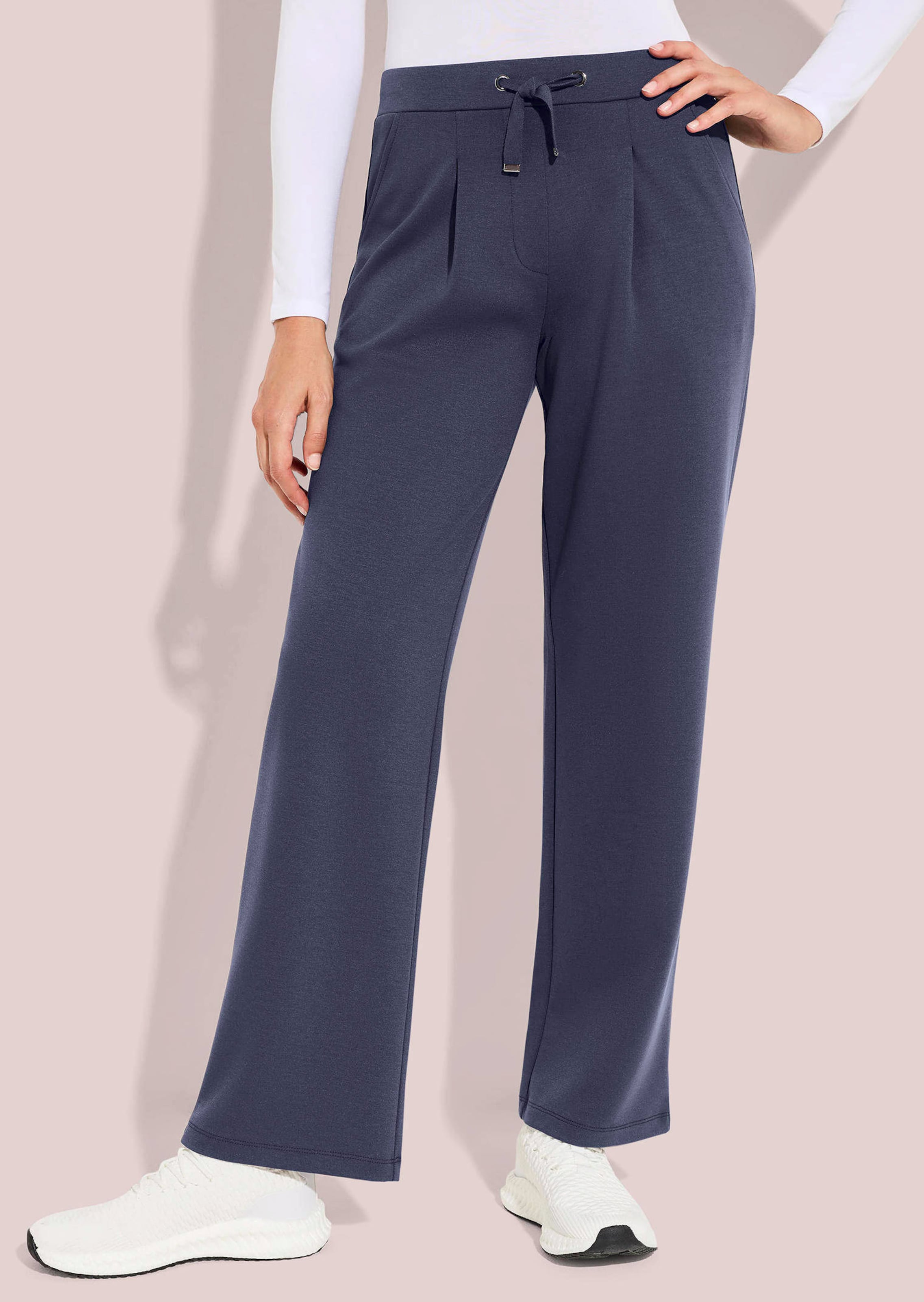 Pantalon de loisirs en jersey de viscose