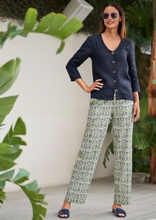 Weite Leinenhose thumbnail 6