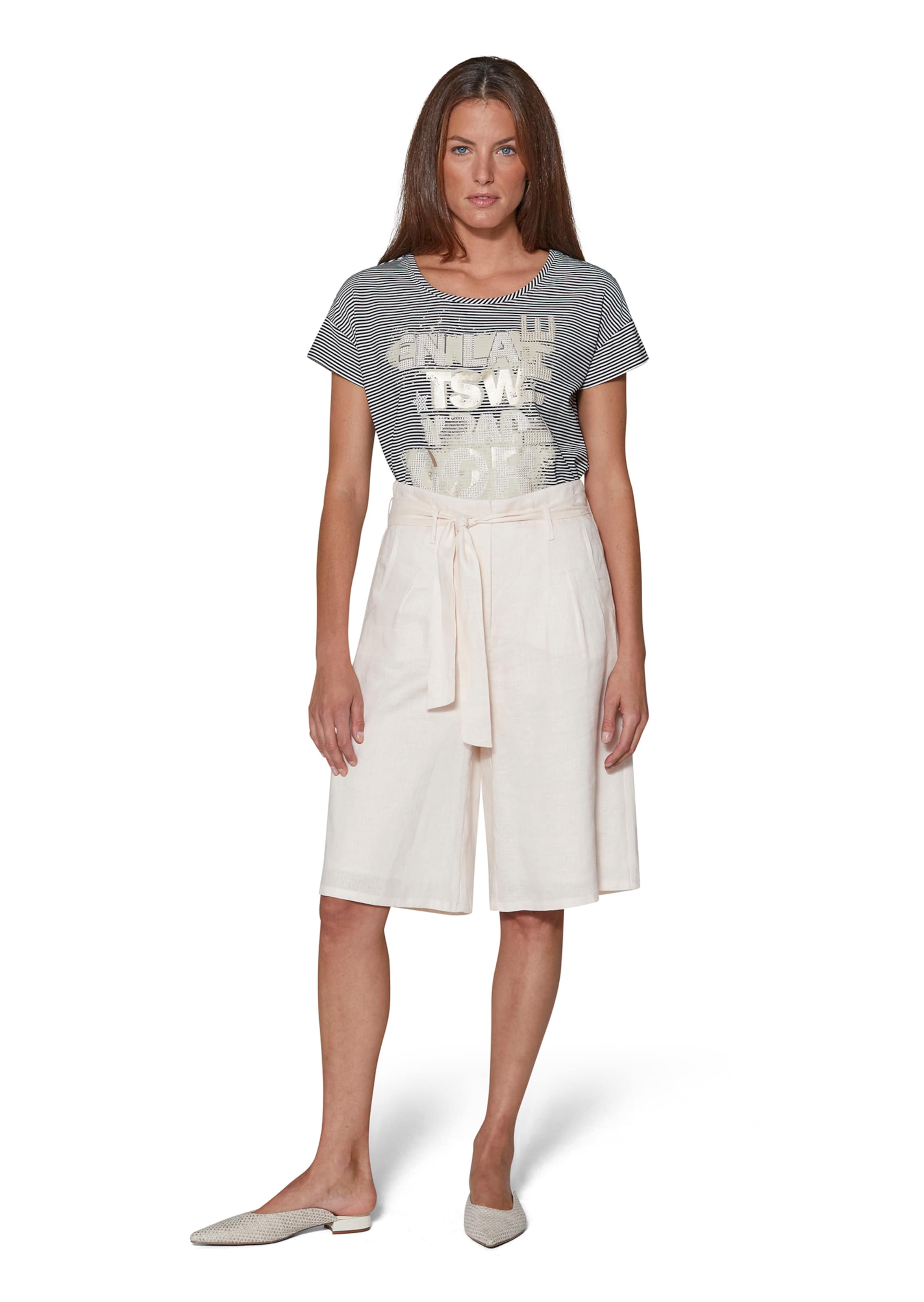 Cheapest Cream Bermuda Shorts