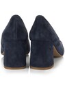 Suede pumps with block heel thumbnail 2