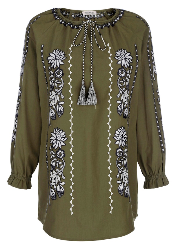 Tunika mit BlumenStückerei 5