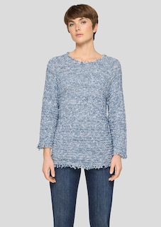 Strickpullover aus Effektgarn mit Pailletten thumbnail 7
