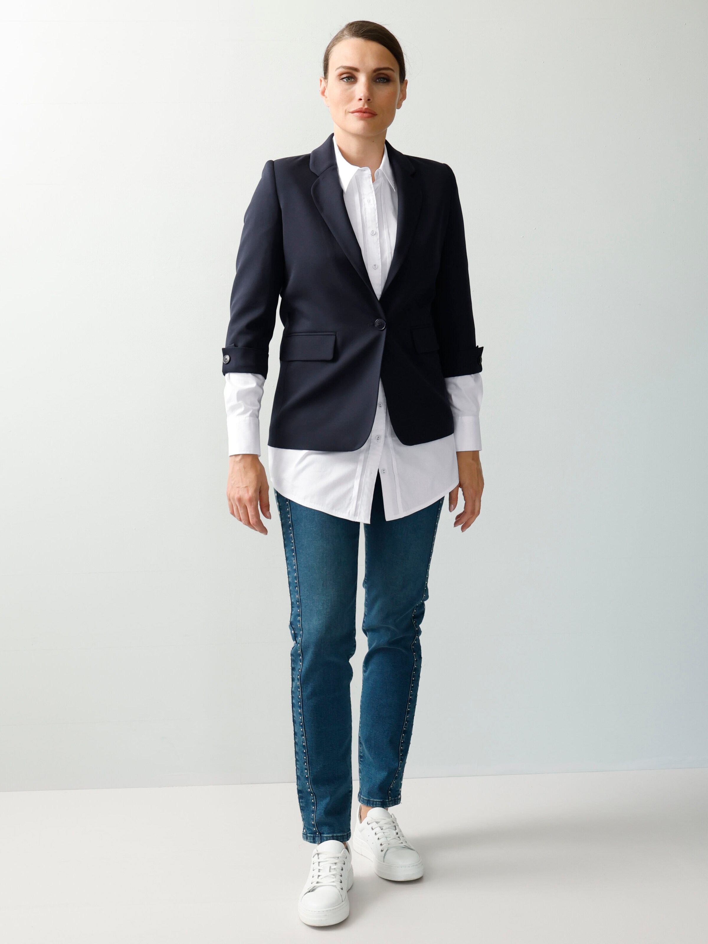 Blazer mit 3/4 Arm 1