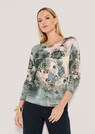 Pullover mit edlem All-over-Print thumbnail 1