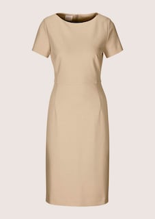 Kokerjurk met boothals en korte mouwen thumbnail 6