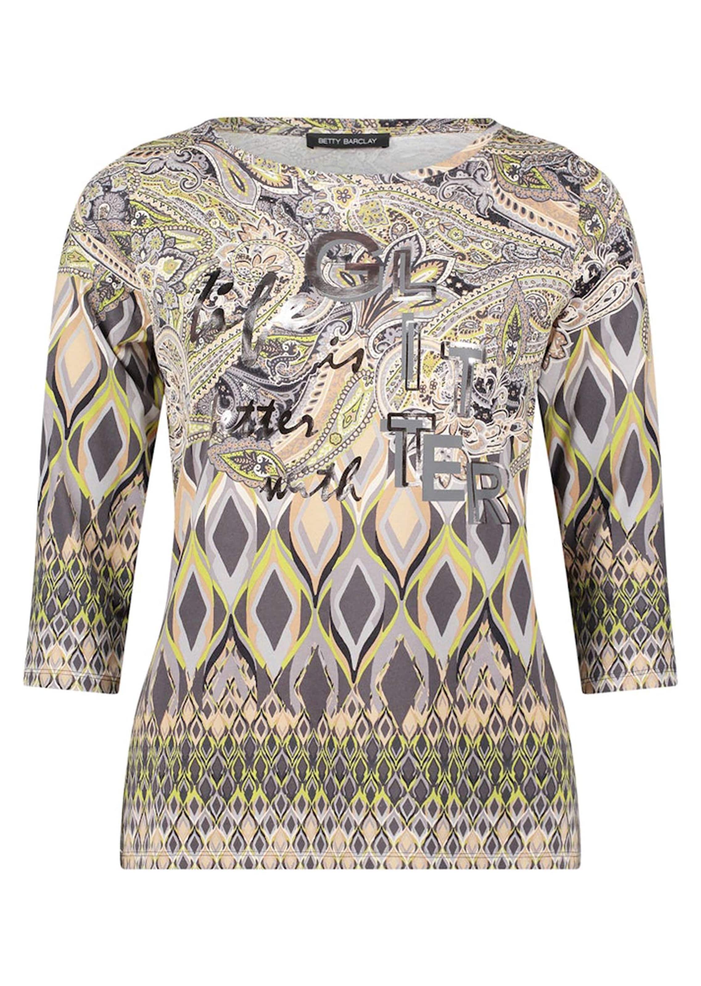 Paisley-Shirt aus Baumwolle und Modal