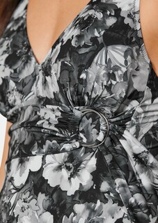 Badeanzug mit V-Ausschnitt und Blütenprint thumbnail 5