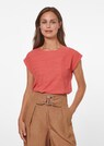 Structured shirt with boat neckline thumbnail 1