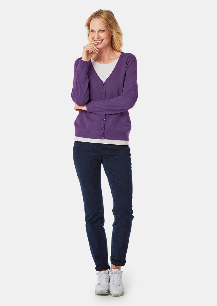 Hochwertige Strickjacke in zeitloser Optik