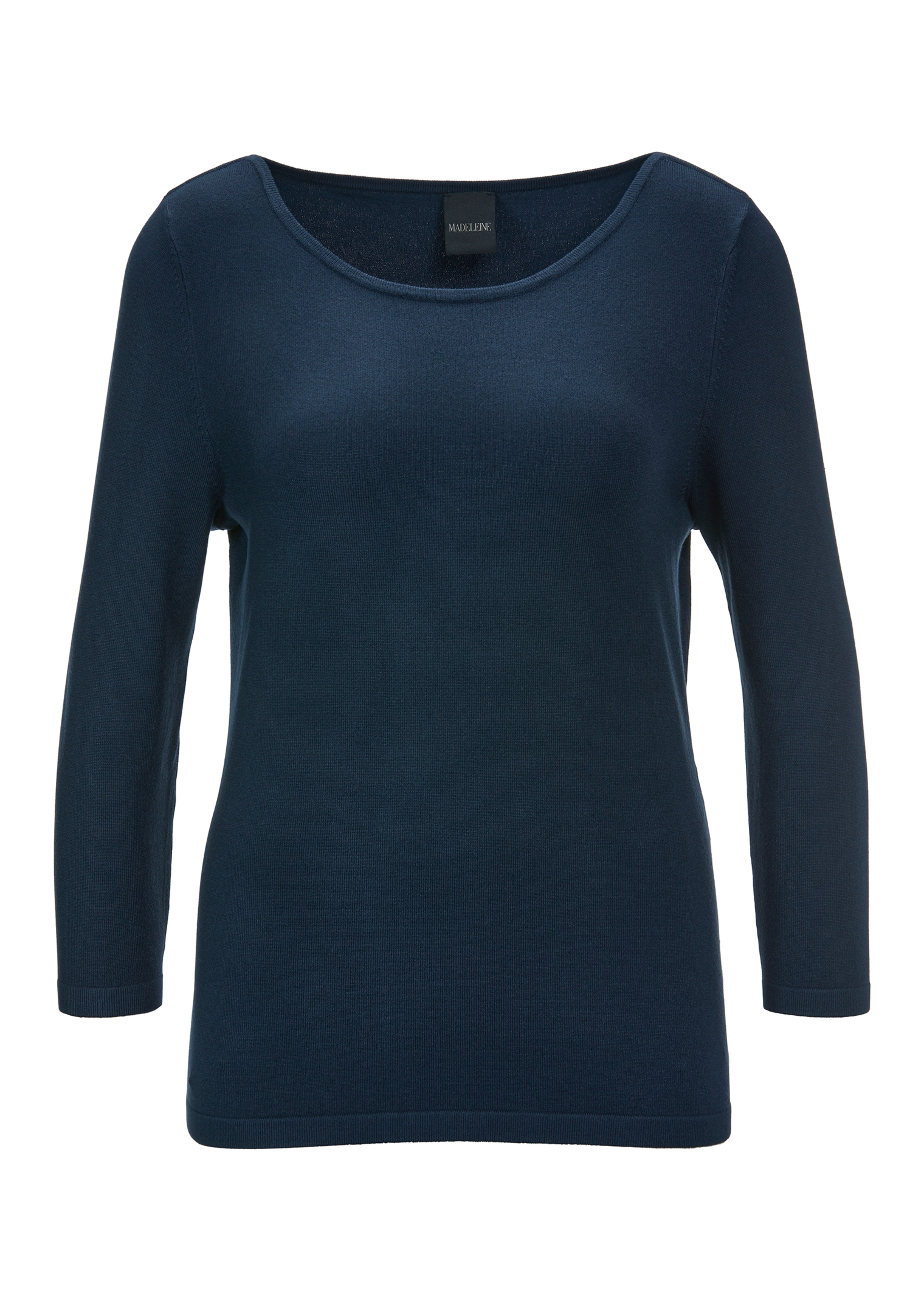 Tricot pullover met boothals