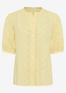 Baumwollbluse mit Blütenstickerei thumbnail 1