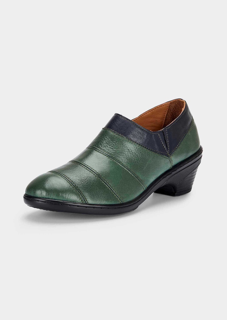 Feminine Pumps aus echtem Leder
