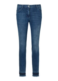 Jeans mit Fransensaum thumbnail 1