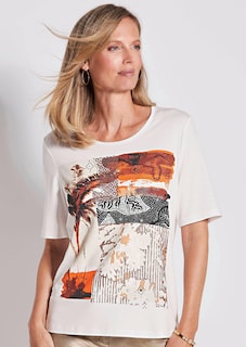 Printshirt mit Glanzeffekt thumbnail 7