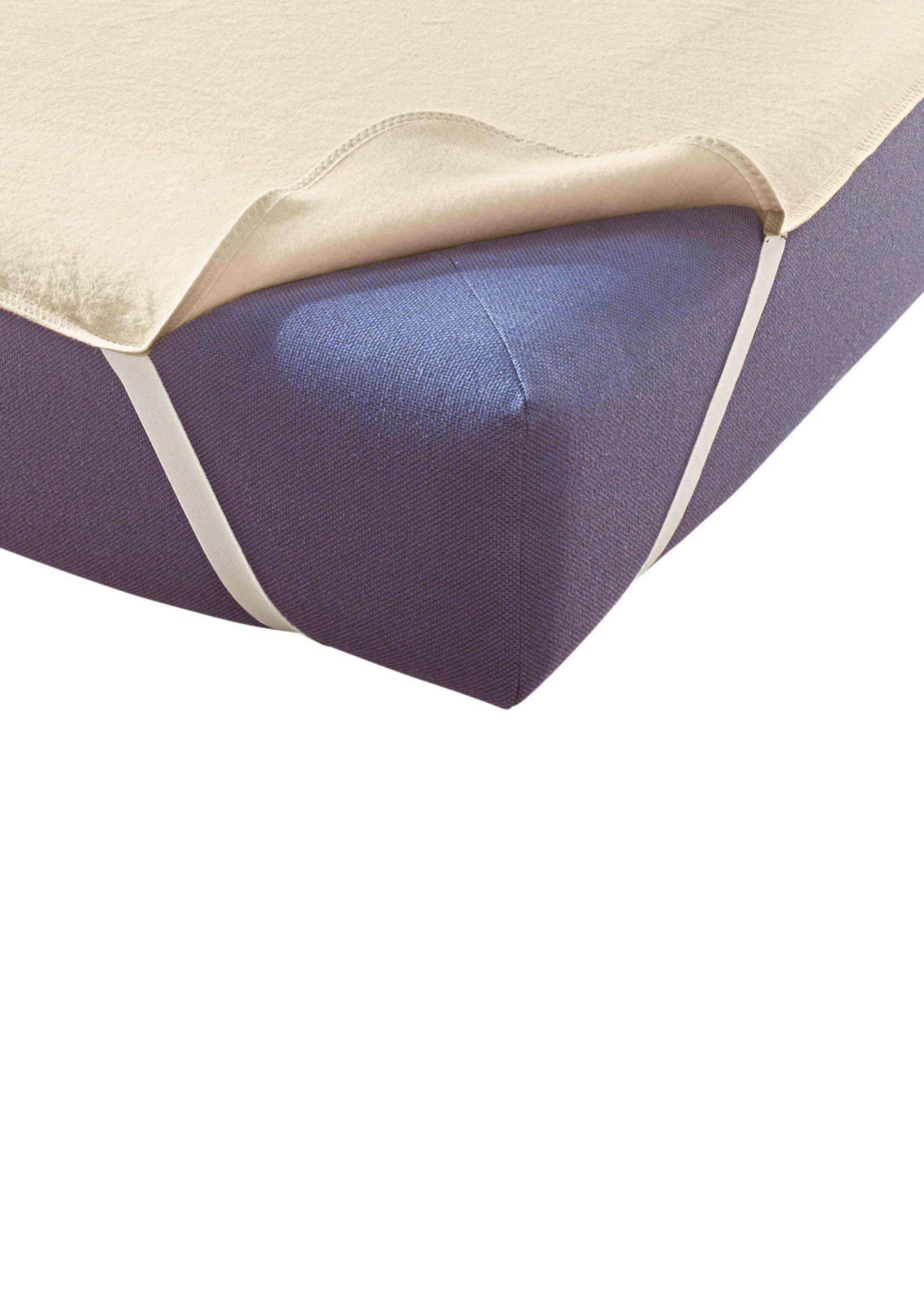 Protège-matelas molleton - blanc - Gr. 140 x 200 cm de Goldner Fashion