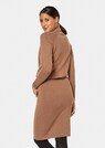 Knitted dress with turtleneck thumbnail 3