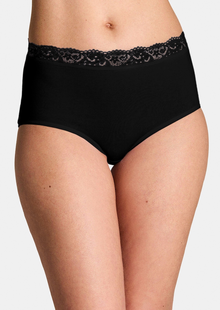 Lot de 2 slips montants en coton