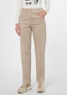 Corduroy broek met elastische band thumbnail 1