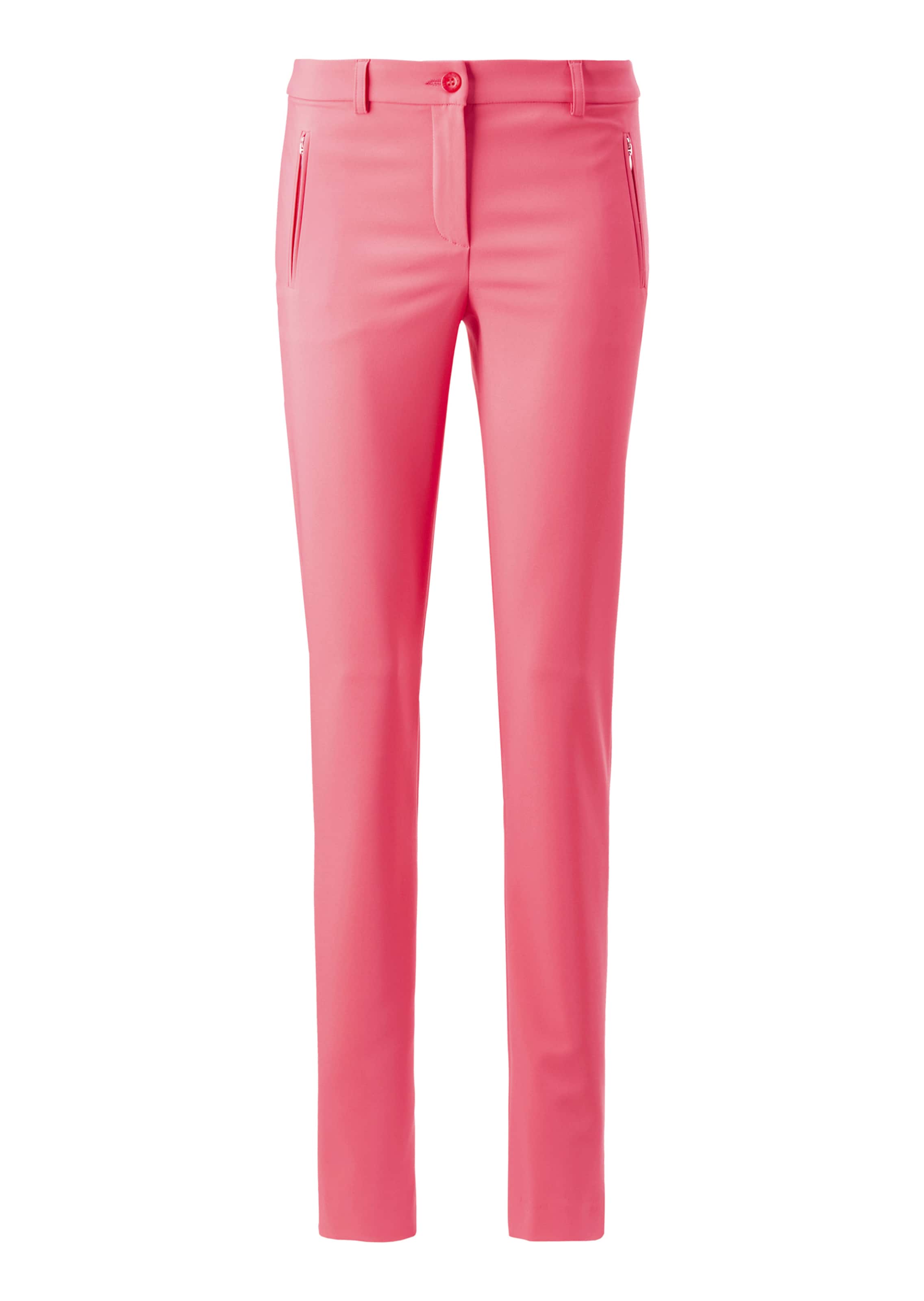 High-waisted stretch-fabric trousers | EMPORIO ARMANI Woman