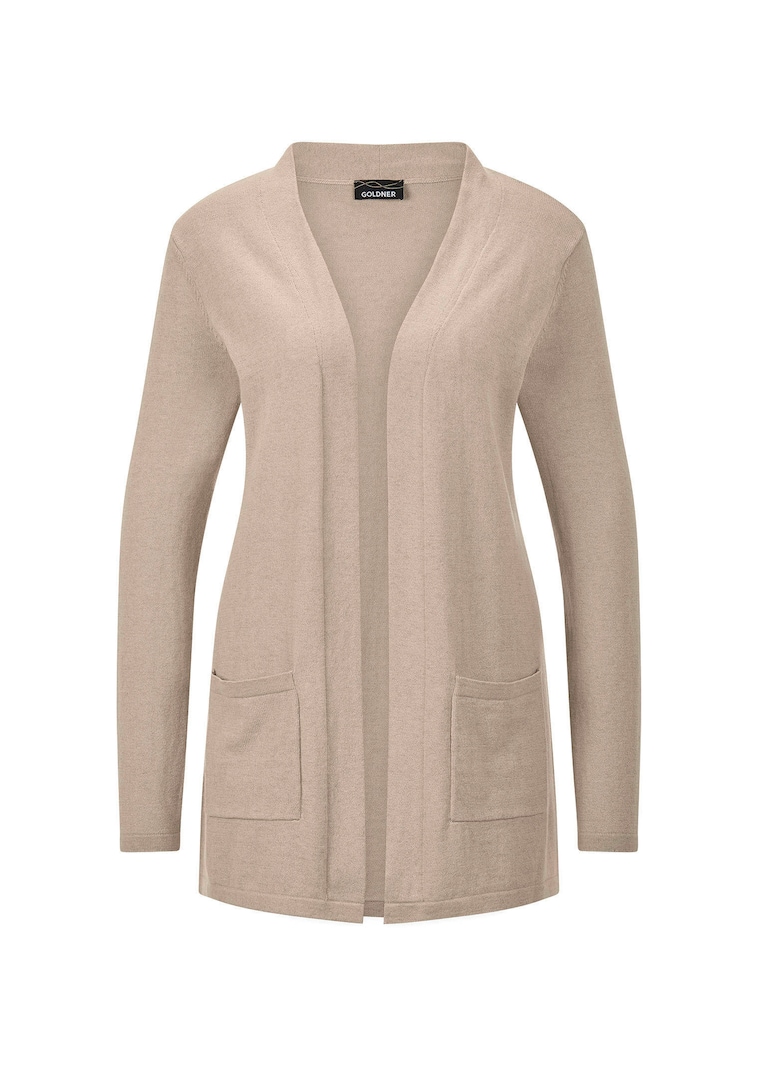 Cardigan sans fermeture en COTTAMIRA