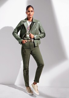 Veste. Cuir nappa d'agneau thumbnail 7