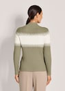 Pull avec motif à larges rayures thumbnail 3