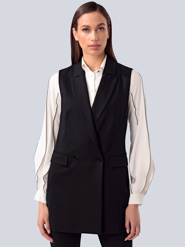 Blazerweste mit Reverskragen 6