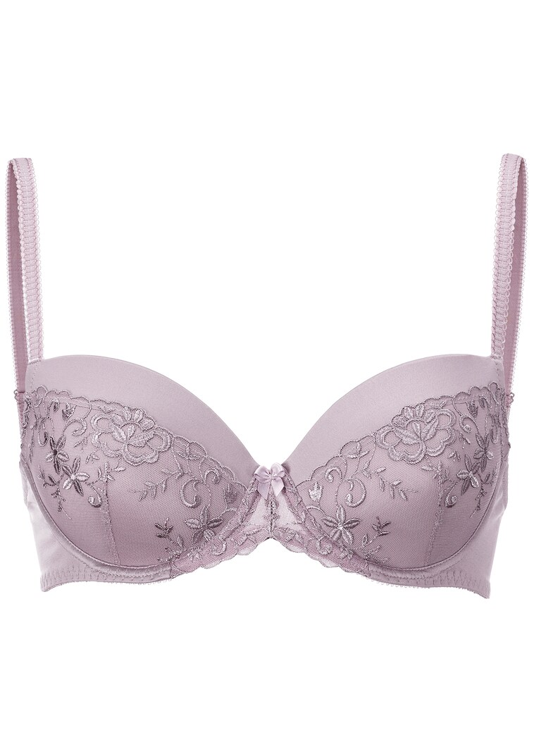 Underwired bra with elegant lace