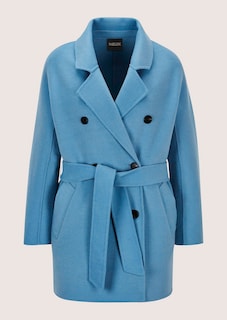 Manteau. Tissu double face. Pure laine thumbnail 6