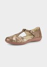 Leder-Sandalen in Flechtoptik thumbnail 1